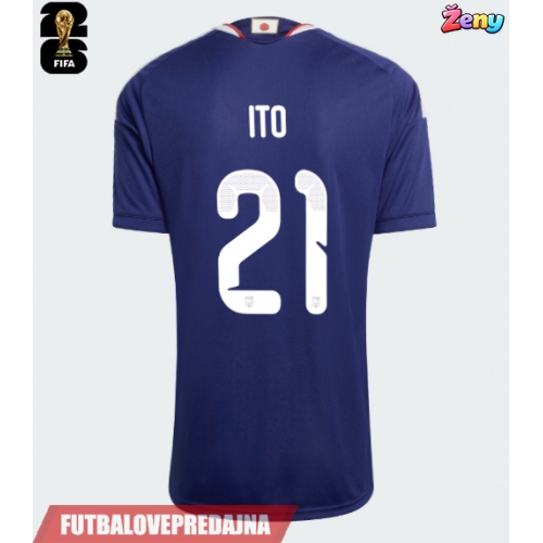 Lacne Ženy Futbalové dres Japonsko Hiroki Ito #21 MS 2026 Krátky Rukáv - Domáci